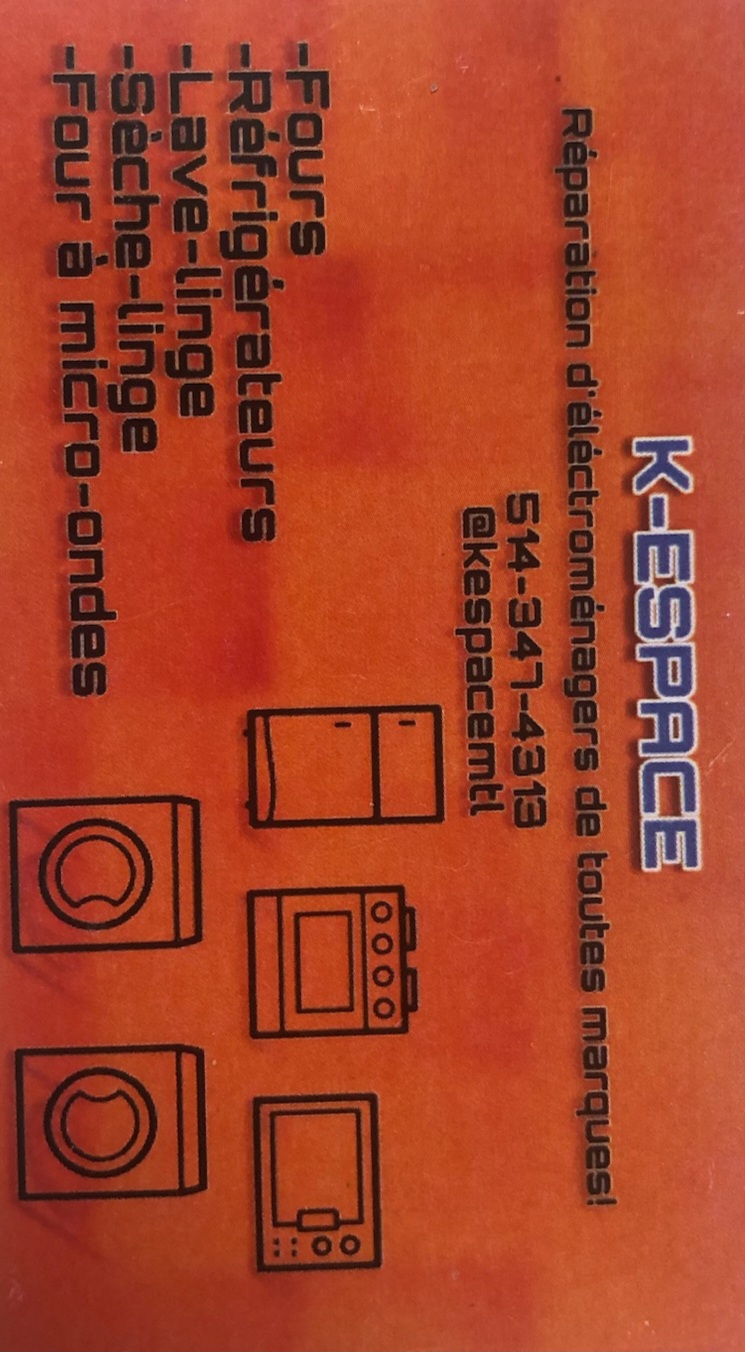 Carte d’affaires K-ESPACE
